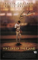 Kevin Costner Autographed For The Love of The Game 11x17 Poster