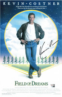 Kevin Costner Autographed Field of Dreams 11x17 Poster
