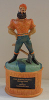 Paul Bunyan Trophy Medium Size - Michigan vs. Michigan State Rivalry