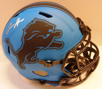 Aidan Hutchinson Autographed Detroit Lions Full Size Replica Speed Rave Helmet