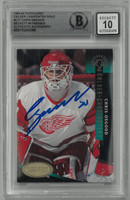 Chris Osgood Autographed 10 Grade 1993/94 Parkhurst Calder Candidates Gold Rookie Card