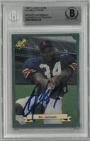 Bo Jackson Autographed 1987 Classic Rookie Card