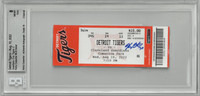Kerry Carpenter Autographed BAS 10 Auto 8 Ticket MLB Debut Ticket