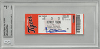 Riley Greene Autographed BAS 10 BGS 8 Ticket MLB Debut Ticket
