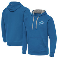 Detroit Lions Antigua Pullover Hoodie - Blue