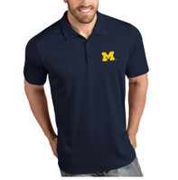 University of Michigan Men's Antigua Tribute Polo - Navy