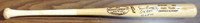 Ernie Banks Autographed Louisville Slugger Tan Bat w/ "512 HRs", "HOF 77"