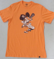 Detroit Tigers Men's 47 Brand Swinging Kitty Orange T-Shirt