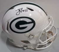 Jordan Love Autographed Green Bay Packers 2024 Alternate Full Size Authentic Helmet
