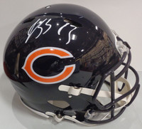 Luther Burden Autographed Chicago Bears Full Size Authentic Helmet