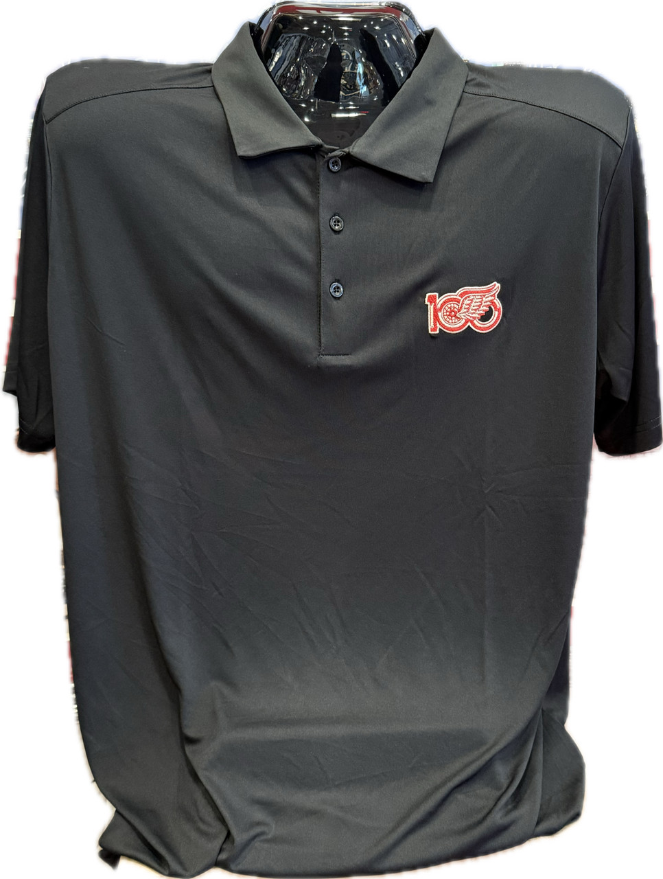 Detroit Red Wings Men's Antigua Centennial Anniversary Polo