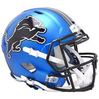 Isaac TeSlaa Autographed Detroit Lions Riddell Alternate Authentic Helmet (Pre-Order)