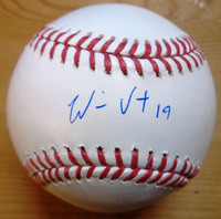 Will Vest Autographed Official Major League Baseball