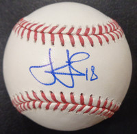 Jahmai Jones Autographed Official Major League Baseball