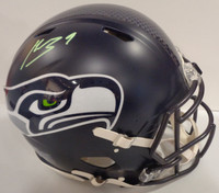 Kenneth Walker III Autographed Seattle Seahawks Full Size Authentic Helmet