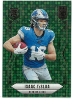 Isaac TeSlaa Autographed 2025 Donruss Elite Green Disco Rookie Card (Pre-Order)