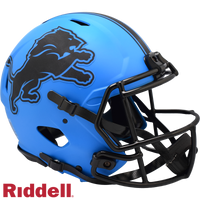Isaac TeSlaa Autographed Detroit Lions Riddell Rave Authentic Helmet (Pre-Order)