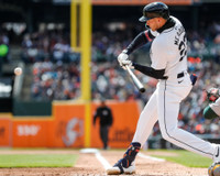 Parker Meadows Autographed 8x10 #6 Home Hitting (Pre-Order)