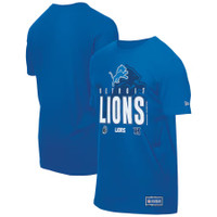 Detroit Lions Men's New Era Blue 2025 NFL Training Camp T-Shirt