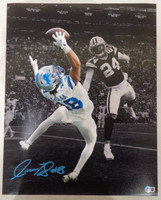 Isaac TeSlaa Autographed Detroit Lions 1st NFL Touchdown 16x20 - Spotlight