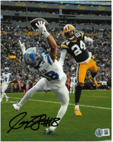 Isaac TeSlaa Autographed Detroit Lions 1st NFL Touchdown 8x10 - Color