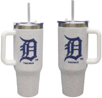 Detroit Tigers Memory Company 40oz Bling Tumbler