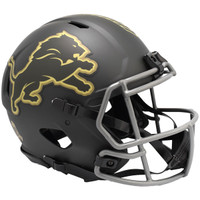 Detroit Lions Riddell 2025 Salute to Service Speed Authentic Helmet