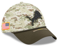 Detroit Lions New Era 2025 Salute to Service 39THIRTY Flex Hat - Camo