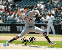 Troy Melton Autographed Detroit Tigers 8x10 Photo #1