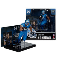 Amon-Ra St. Brown Autographed Detroit Lions NFL 7" Figure McFarlane (Pre-Order)