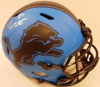 Sam LaPorta Autographed Detroit Lions Rave Speed Full Size Replica Helmet