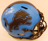 Sam LaPorta Autographed Detroit Lions Rave Speed Full Size Authentic Helmet