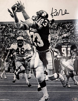 Kirk Gibson Autographed 16x20 Photo #5 - MSU Catching Football