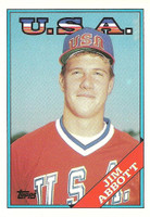 Jim Abbott Autographed 1988 Topps Traded (Pre-Order)