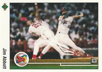 Jim Abbott Autographed 1989 Upper Deck (Pre-Order)