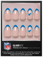 Detroit Lions Fingernails by Glamnetic (Includes 30 Nails)