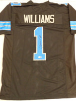Jameson Williams Autographed Custom Jersey - Black