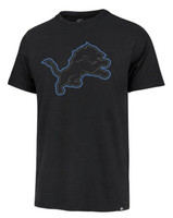 Detroit Lions Men’s 47 Brand Flint Black T-Shirt
