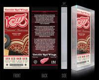 Detroit Red Wings 100th Anniversary Acrylic Ticket