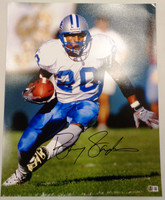 Barry Sanders Autographed Detroit Lions 16x20 Photo #3