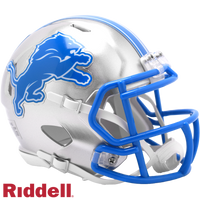 Christian Mahogany Autographed Detroit Lions Riddell On-Field Speed Mini Helmet (Pre-Order)