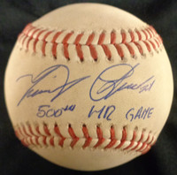 Miguel Cabrera Game Used 500th HR Game Baseball - Autographed and Inscribed 