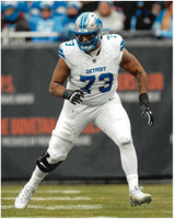 Christian Mahogany Autographed Detroit Lions 8x10 Photo (Pre-Order)