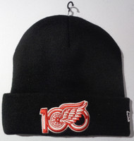 Detroit Red Wings 100th Anniversary New Era Cuffed Knit Beanie