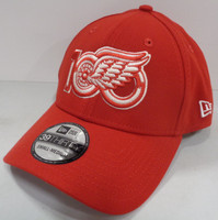 Detroit Red Wings 100th Anniversary 39Thirty Flex Hat - Red