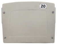 Pontiac Silverdome #20 Seatback Grey 