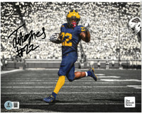 Justice Haynes University of Michigan Autographed 8x10 Photo
