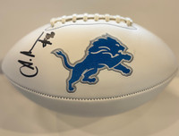 Al-Quadin Muhammad Autographed Detroit Lions Autographed White Panel Football