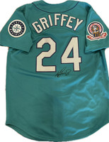 Ken Griffey Jr. Autographed Mariners 1995 Teal Mitchell & Ness Cooperstown Jersey