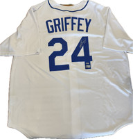 Ken Griffey Jr. Autographed Mariners White Nike Cooperstown Jersey